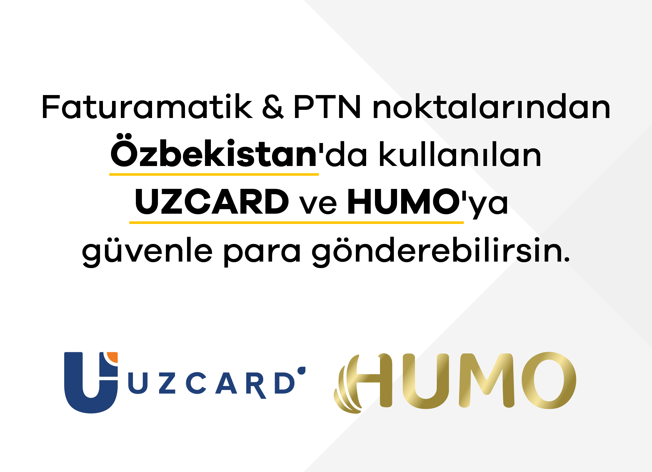 PTN Noktalarından Özbekistan’da Kullanılan UZCARD ve HUMO’ya Güvenle Para Gönderebilirsin!